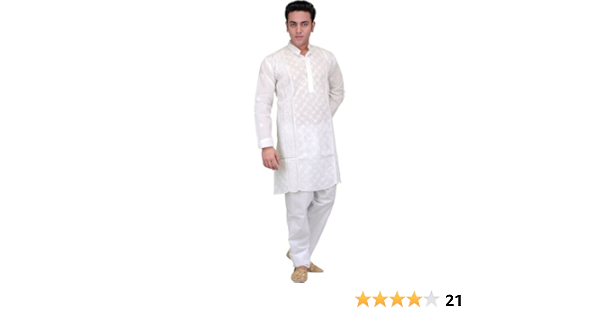 white kurta amazon