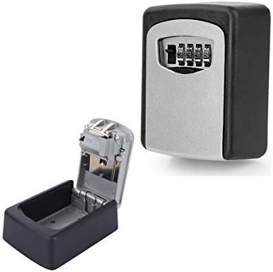 Uniteko Caja de Seguridad para Llaves, 4 dígitos, para Montar ...