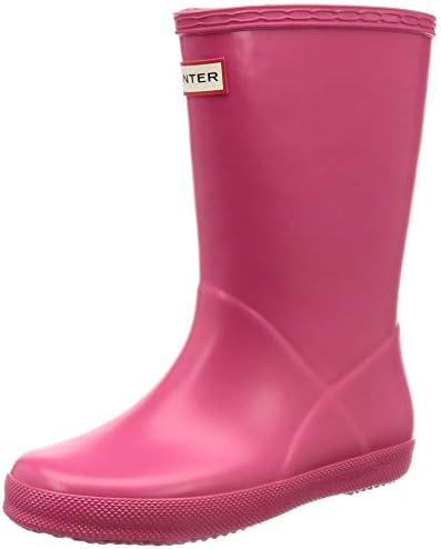 Hunter Unisex Kids First Classic Wellington Boots Pink Bright Pink Rbp 11 Child Uk 29 Eu Buy Online At Best Price In Uae Amazon Ae