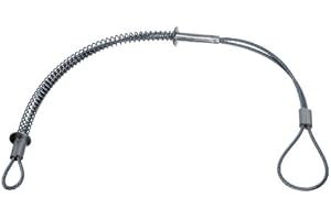 Kuriyama WS-1 Whipcheck Safety Cable, Hose-to-Equipment, 1/2" to 1-1/4" Hose ID, 1/8" Diameter, 125 PSI