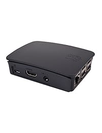 Funda oficial Raspberry Pi Rpi3CASE-BG, negro gris, Negro   Gris, 1