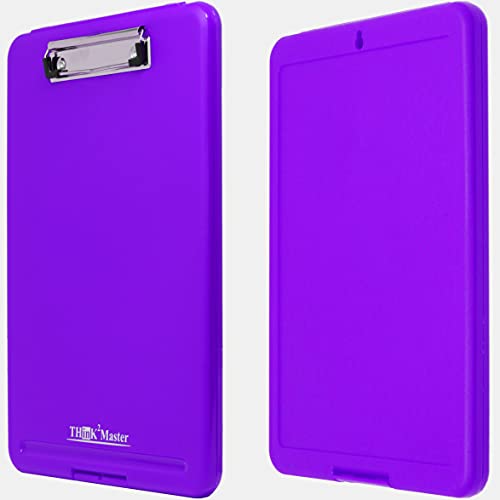Think2Master Purple Plastic Storage Clipboard. 25 Heavier & 25
