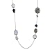 Silpada 'Lapis of Luxury' Natural Chalcedony, Labradorite, Lapis, & Glass Necklace in Sterling Silver