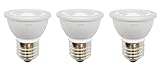 Anyray 3-LED Light Bulbs HR16 120V E27 MR-16 JDR C