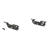 CURT 16424 Black 5th Wheel Hitch Installation Brackets for Select Ford F-250, F-350, F-450 Super Duty