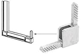 CRL-Sash White Square Storm Window Corner for CRL-Sash Square Cut Fabrication - Package
