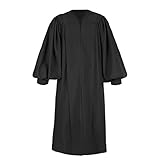 Pulpit Clergy Robe in Black