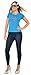 Rubie's Marvel Women's Universe Captain America Dream Rhinestone T Shirt,Multi,Medium