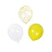 White Yellow Balloons and Yellow White Confetti Balloons Bumble Bee Birthday Party Decorations Mommy to Bee Baby Shower Party Supplies Yellow Graduation Decorations