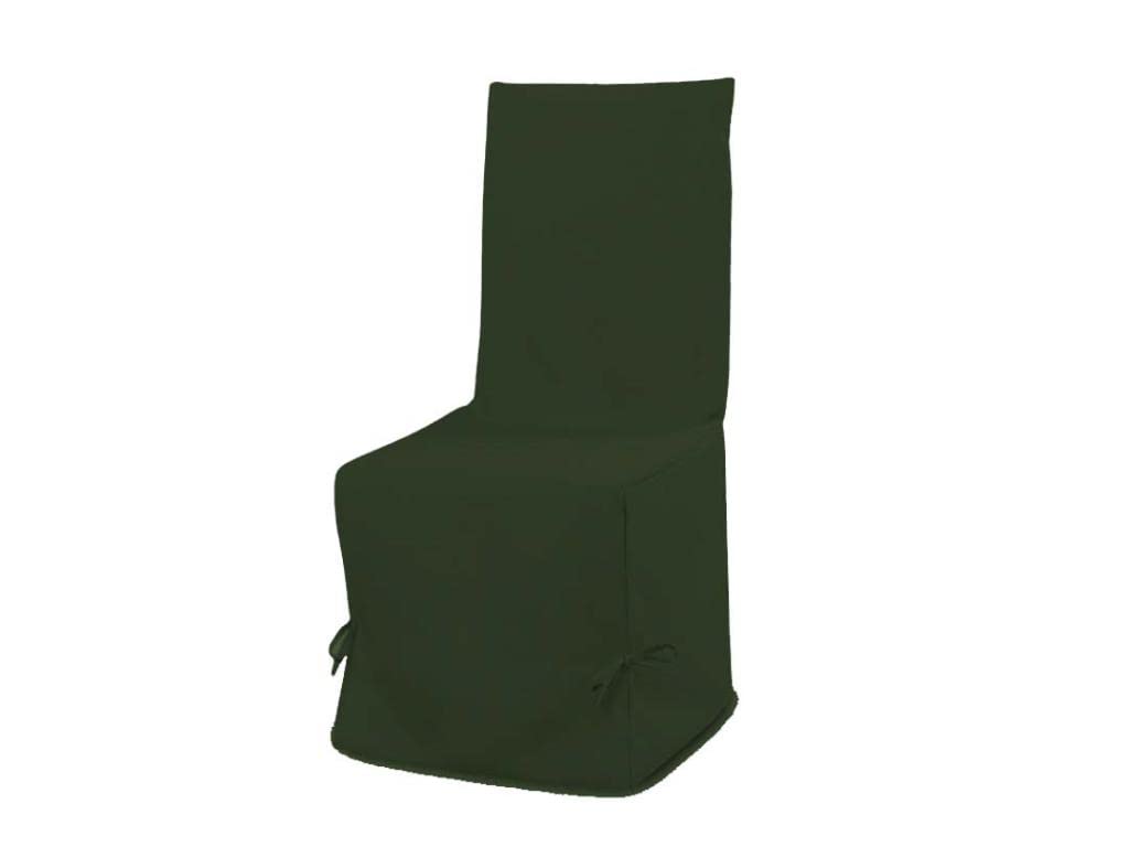 Soleil d'ocre Chaise Panama Cover Cotton Green 50 x 115 cm