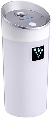 Zhuhaimei,300ml Ultrasonic USB Mini Cup Humidifier for Bedroom Living Room(color:WHITE)