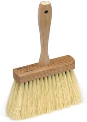 Marshalltown Wood/Natural Fiber Concrete Brush 12 in. L