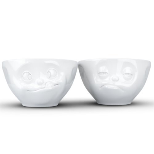 Bowls Medium Set No.3 - Tasty & Snoozy Tassen Fiftyeight Bowls, Mugs, Egg Cups Dessert, Soup, Salad, Ice-Cream