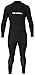 Lemorecn Mens Wetsuits Jumpsuit Neoprene 3/2mm Full Body Diving Suit (3031black-L)
