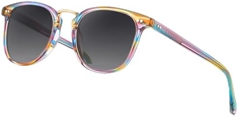 Women\'s Pink Mirrored Cateye Sunglasses Polarized UV Protection Italy Acetate Amazon.com: CARFIA Pink Mirrored Acetate Cat Eye Sunglasses  main image 3