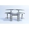 Amarine-made-Boat-Marine-Stainless-Steel-316-Pull-up-Cleat-Flush-Mount-Cleat-Lift-6-Inch