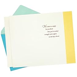 Hallmark Sympathy Card