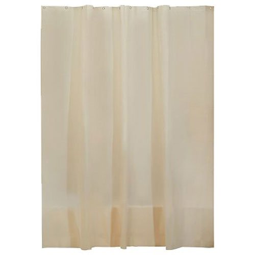 InterDesign Mildew-Free EVA 5.5 Gauge Shower Liner, 72 x 72, Sand