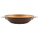 Ayesha Curry Home Collection Nonstick Wok/Stir Fry Pan/Wok Pan - 14 Inch, Brown Sugar