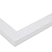 ArtToFrames 10x10 Inch White Picture Frame, This 1.25
