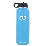 Alpha Armur Stainless Steel Vacuum Insulated Water Bottles Double Wall Insulated Stainless Steel Leak Proof Sports Water Bottles, Wide Mouth