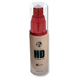 W7 HD 12 HR Liquid Foundation, Pump - Natural Beige, 30ml/1.01fl oz