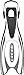 Cressi Adult Powerful Efficient Open Heel Scuba Diving Fins | Frog Plus: made in Italy