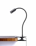 JHD Clip on Light, Dimmable Aluminum Reading