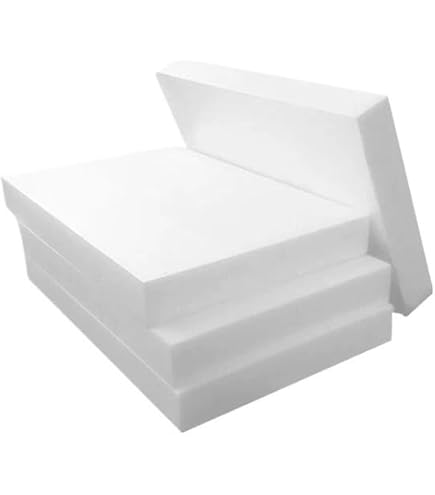 PTFE Film Sheet Plate - Multiple Thicknesses (0.3mm To 10mm), White, Unbranded