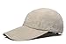 ELLEWIN Men's Baseball Cap UPF50 Hat W/Foldable Long Large Bill,One Size,Khaki