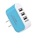 Evelove 3-Port USB Wall Home Travel AC Charger Adapter for Phone US Plu Wall Chargers