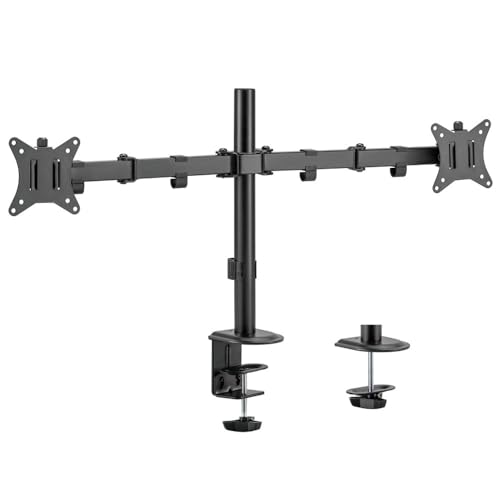 Suporte Duplo Articulado para Monitor Clanm CS12 13 a 32 Polegadas VESA 75x75 100x100 10kg por Monitor