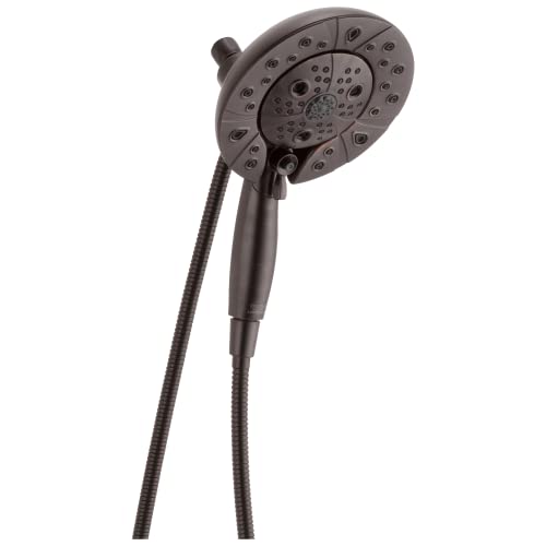 Delta 58480-RB-PK In2ition H2Okinetic 5-Setting Two-in-One Handshower Showerhead, Venetian Bronze by DELTA FAUCET