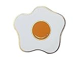 Last Valentine Fried Egg Enamel Pin Lapel Pin