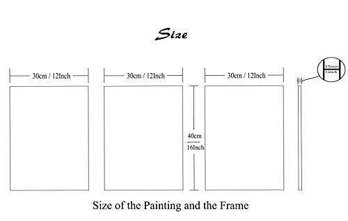 Pink Wall decor for girls bedroom Decoration Framed Flowers Wall Decor canvas bathroom pictures 3 Pieces rose bathroom decor wall art Beige Wood Board Floral teenage girl room decor painting 12×16 Inch