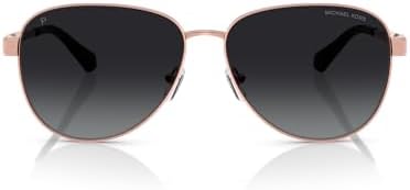 Amazon.com: Michael Kors MK1067B Corsica Sunglasses, Rose Gold
