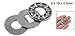 Uxcell a13042400ux0563 8mm x 19mm x 3.5mm Needle Roller Thrust Ball Bearing AXK0819