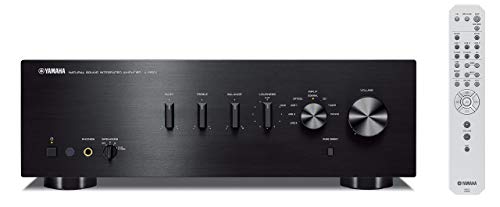 Yamaha A-S501BL Natural Sound Integrated Stereo Amplifier – Black (Renewed)