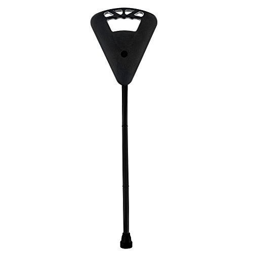 Flipstick Straight Folding Seat Cane Black w/ Black Bag - Non-Adjustable