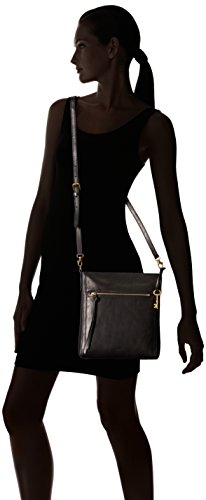 N/s Crossbody-Black Fossil Emma