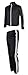myglory77mall Men's Running Jogging Track Suit Jacket and pants Warm Up Pants Gym Training Wear