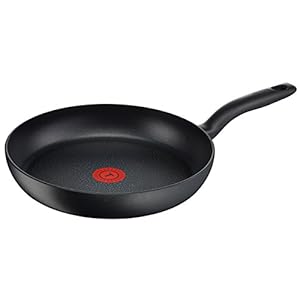 Tefal C69502 Hard Titanium + Koekenpan 21 cm, Titanium Excellence antiaanbaklaag, Geschikt voor alle warmtebronnen…