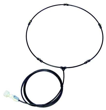 Mist Kit, 22in dia., Polyethylene, Black