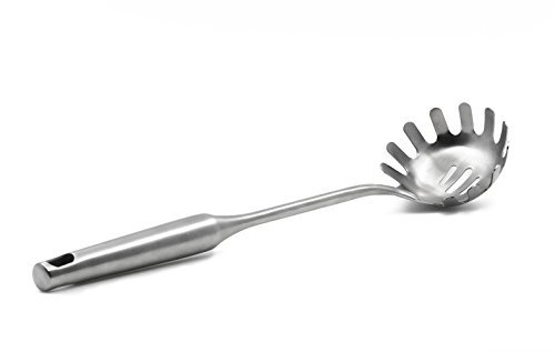 Time Roaming Stainless Steel Pasta Spaghetti Spoon, 13.5 Inch