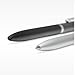 BoxWave Stylus Pen Compatible with Panasonic Toughbook CF-C2 - Meritus Capacitive Styra, Capacitive Stylus with Ballpoint Pen - Jet Black