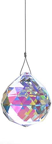 Asfour社製クリスタル サンキャッチャーボール40mm オーロラ