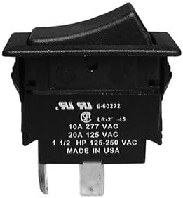 Philmore Lkg Double Pole Heavy Duty Rocker Switch Dpdt On Off On 30 650