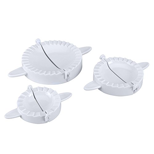 Metaltex USA 25.23.40 Ravioli Molds (Set of 3), White