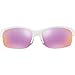 Oakley Women's OO9086 Commit Squared Pillow Sunglasses, Polished White/Prizm Golf, 62 mm