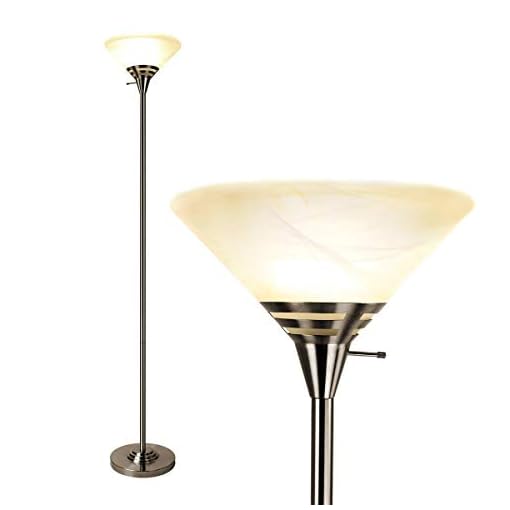 modern torchiere floor lamp